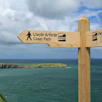 Wales Coastal Path - marked trail around entire coast